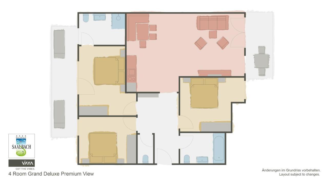 Residence Saalbach By Vaya ภายนอก รูปภาพ